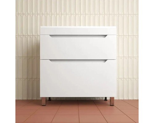 Тумба под раковину Style Line Остин 80 ЛС-00002393 цвет Белый матовый