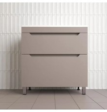 Тумба под раковину Style Line Остин 80 ЛС-00002398 цвет Тауп темный