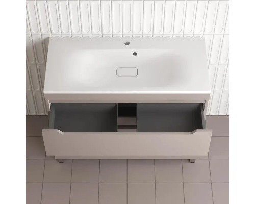 Тумба под раковину Style Line Остин 100 ЛС-00002402 цвет Тауп темный