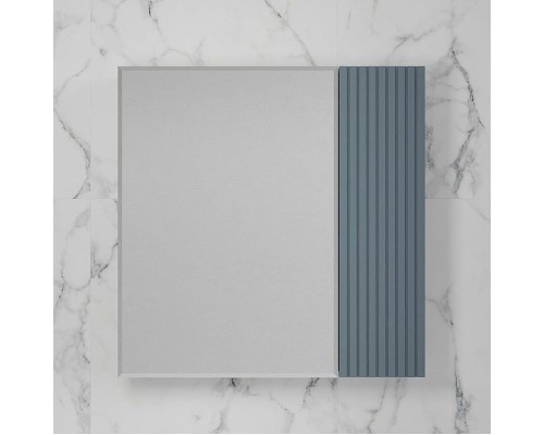 Зеркальный шкаф Style Line Стокгольм 70 ЛС-00002323 Графит софт