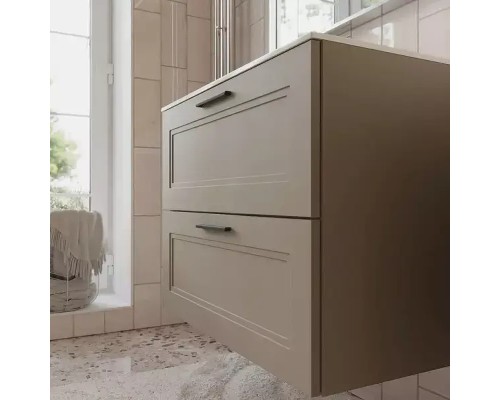 Тумба с раковиной Terminus Классик 80 CLA10802200501O подвесная цвет Капучино