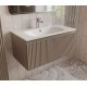 Тумба с раковиной Terminus Сицилия 80 SIC10801200501O подвесная цвет Капучино