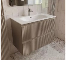 Тумба с раковиной Terminus Сицилия 80 SIC10802200501O подвесная цвет Капучино