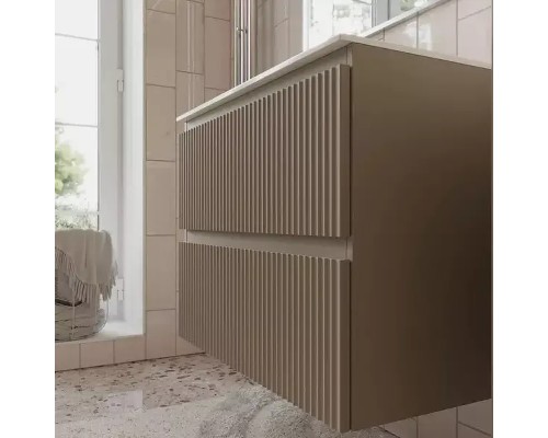 Тумба с раковиной Terminus Сицилия 80 SIC10802200501O подвесная цвет Капучино