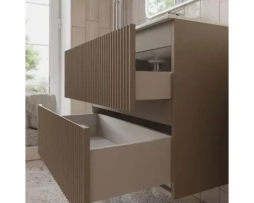 Тумба с раковиной Terminus Сицилия 80 SIC10802200501O подвесная цвет Капучино