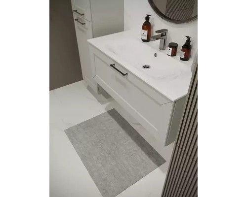 Тумба с раковиной Terminus Виктория 80 VIC10801900301O подвесная цвет Белый