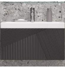 Тумба под раковину Velvex Edge 70 tp.EDG.9696.70.1Y подвесная Графит