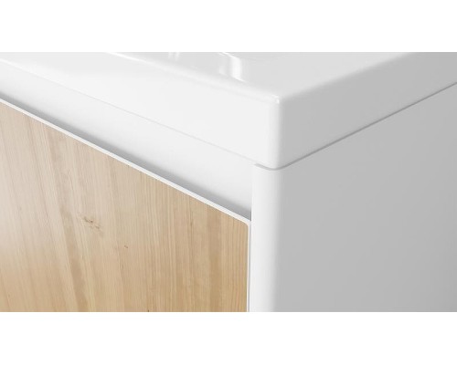 Тумба под раковину Velvex Klaufs 90.2Y tpKLA.90.2Y-617.216 подвесная Белая Шатанэ