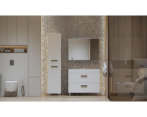 Шкаф пенал Velvex Orlando 40 pn.ORL.40 Белый матовый