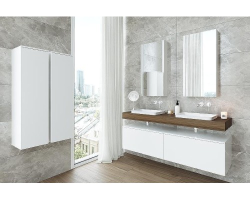 Шкаф пенал Velvex Unique Unit 33 PpUNI.120.ZV-215 подвесной Бежевый шелк