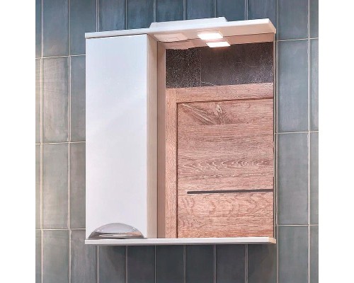 Зеркало со шкафом Vigo Callao 70 L z.CAL.70.L.El с подсветкой Белое