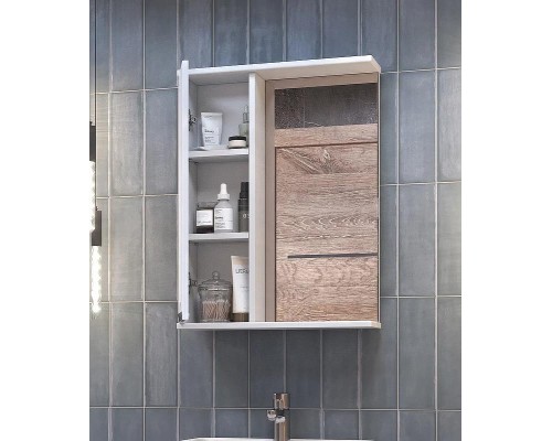 Зеркало со шкафом Vigo Callao 50 L z.CAL.50.L Белое