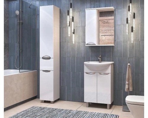 Зеркало со шкафом Vigo Callao 50 L z.CAL.50.L Белое