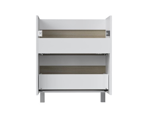 Тумба под раковину Vigo Cross 70 448 цвет Дуб давос натуральный Белый