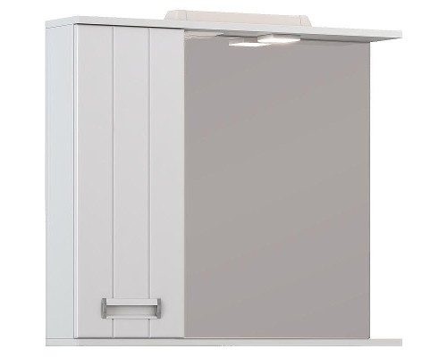 Зеркало со шкафом Vigo Diana 80 L z.DIA.80.L.Elс подсветкой Белое