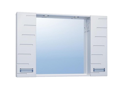 Зеркало со шкафом Vigo Diana 100 с подсветкой Белое
