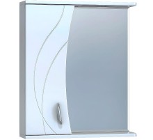 Зеркало со шкафом Vigo Faina 60 L z.FAI.60.L.El с подсветкой Белое