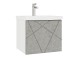 Тумба под раковину Vigo Geometry 50 032 подвесная цвет Бетон