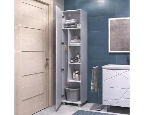 Шкаф пенал Vigo Geometry 45 243 цвет Белый