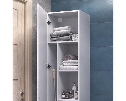 Шкаф пенал Vigo Geometry 45 243 цвет Белый