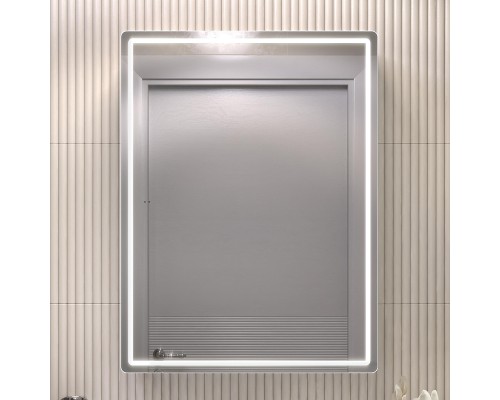 Зеркальный шкаф Vigo Geometry Classic 60 117 с подсветкой цвет Белый