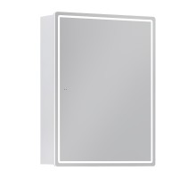 Зеркальный шкаф Vigo Geometry Comfort 60 220 с подсветкой цвет Белый