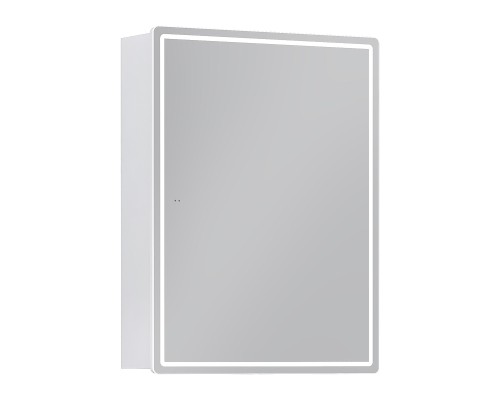 Зеркальный шкаф Vigo Geometry Comfort 60 220 с подсветкой цвет Белый