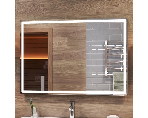 Зеркало Vigo Geometry Comfort 100 064 с подсветкой с бесконтактным выключателем и подогревом