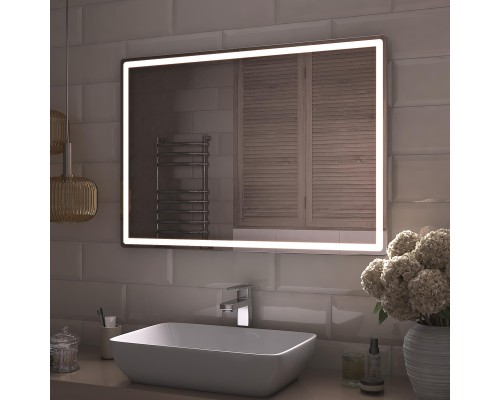 Зеркало Vigo Geometry Comfort 100 064 с подсветкой с бесконтактным выключателем и подогревом