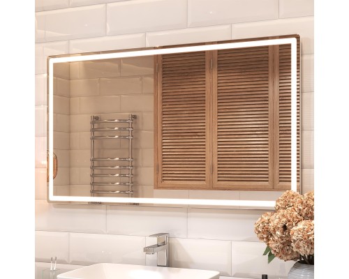 Зеркало Vigo Geometry Comfort 120 066 с подсветкой с бесконтактным выключателем и подогревом