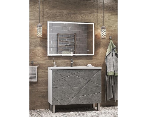 Зеркало Vigo Geometry Comfort 100 z.GEO.100.Comfort с подсветкой с сенсорным выключателем