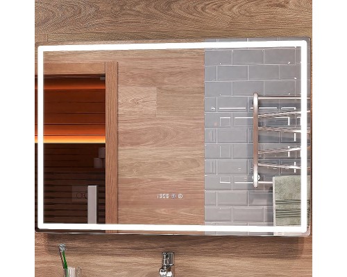 Зеркало Vigo Geometry Luxe 100 z.GEO.100.Luxe с подсветкой с сенсорным выключателем