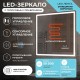 Зеркало Vigo Geometry Media Voice 60 044 с подсветкой c сенсорным выключателем и подогревом