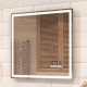 Зеркало Vigo Geometry Media Voice 70 046 с подсветкой c сенсорным выключателем и подогревом