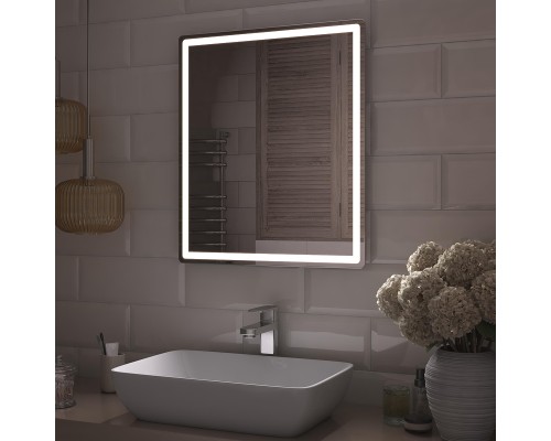 Зеркало Vigo Geometry Сlassic 60 072 с подсветкой с бесконтактным выключателем