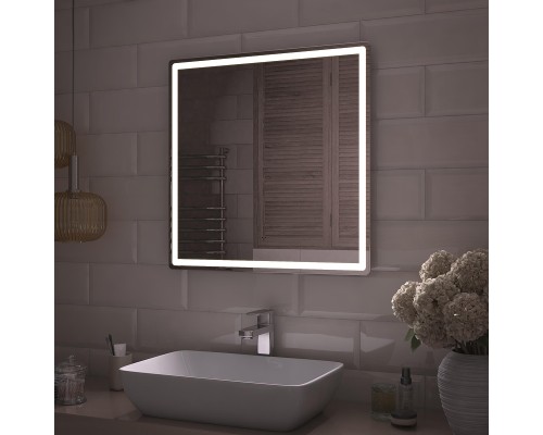 Зеркало Vigo Geometry Сlassic 70 074 с подсветкой с бесконтактным выключателем