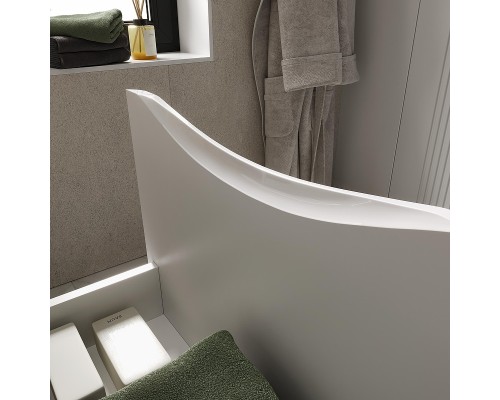 Тумба под раковину Vigo Glem 80 337 подвесная цвет Белый