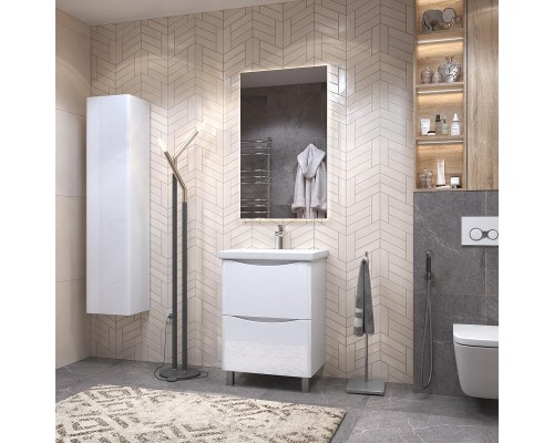 Тумба под раковину Vigo Glem 60 322 цвет Белый