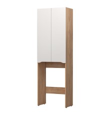 Шкаф пенал Vigo Grani 64 036 над стиральной машиной цвет Дуб золотой