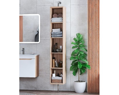 Шкаф пенал Vigo Grani 30 pnp.GRI.30 поворотный Дуб сонома