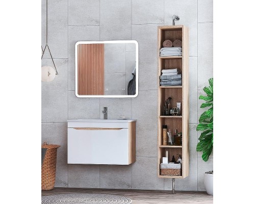 Шкаф пенал Vigo Grani 30 pnp.GRI.30 поворотный Дуб сонома