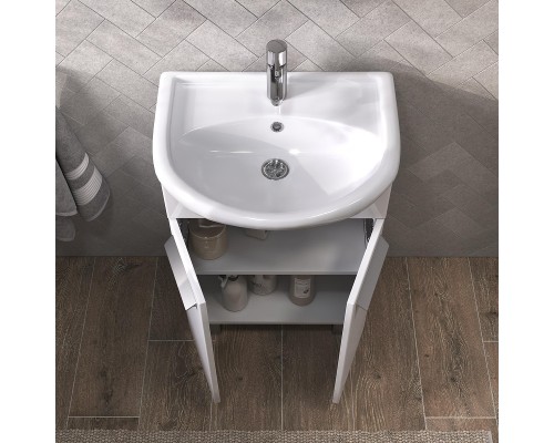 Тумба под раковину Vigo Hoska 55 229 цвет Белый