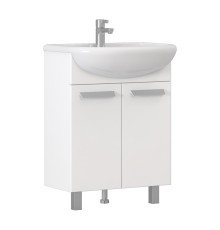 Тумба под раковину Vigo Hoska 60 230 цвет Белый