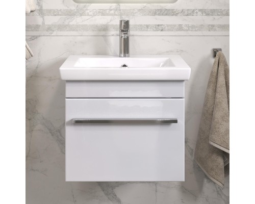 Тумба под раковину Vigo Land 50 18 подвесная цвет Белый