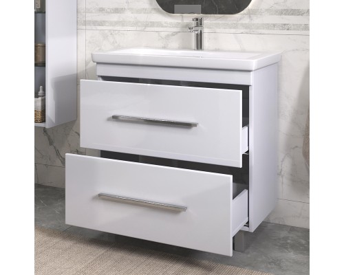 Тумба под раковину Vigo Land 80 21 цвет Белый