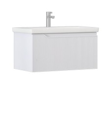 Тумба под раковину Vigo Neo 80 341 подвесная цвет Белый