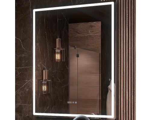 Зеркало Vigo Roberta Luxe 80 z.ROB.80.Luxe с подсветкой и подогревом с сенсорным выключателем