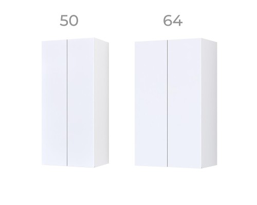 Подвесной шкаф Vigo Wing 50 sh.WIN.50.2D цвет Белый