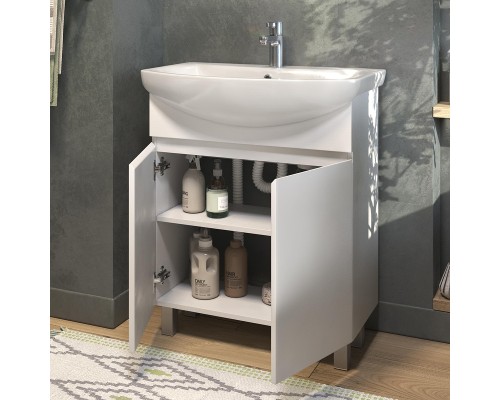 Тумба под раковину Vigo Wing 60 tn.WIN.BAL.60.2D цвет Белый