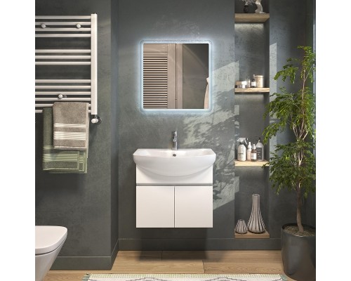 Тумба под раковину Vigo Wing 60 tp.WIN.BAL.60.2D подвесная цвет Белый